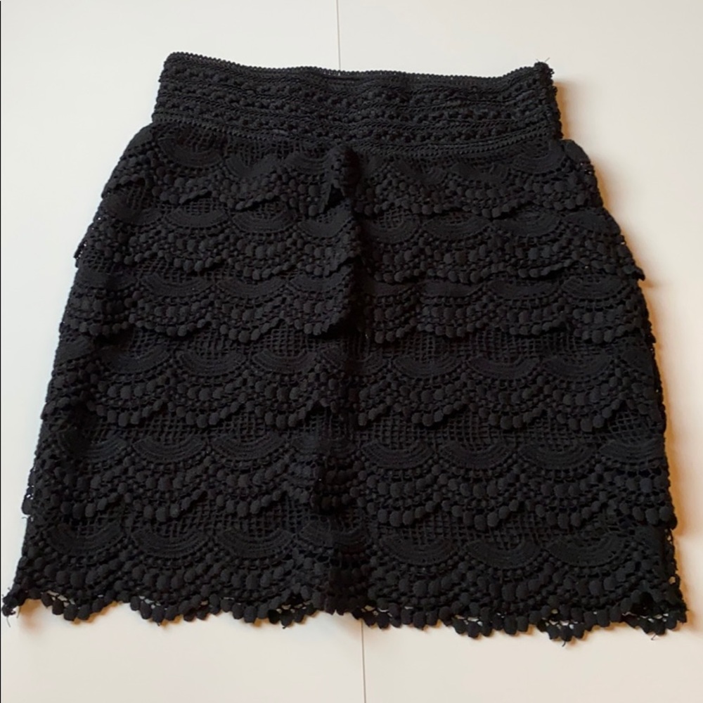 Charlotte Rouse black skirt